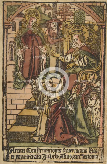 Santa Maria dell'Anima (Schr. 1019m), 15th century., 15th century. Creator: Anon.