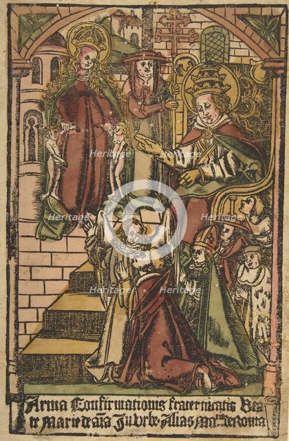Santa Maria dell'Anima (Schr. 1019m), 15th century., 15th century. Creator: Anon.