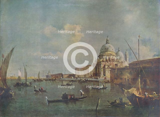 'Santa Maria Della Salute', 1780s, (1925). Creator: Francesco Guardi.