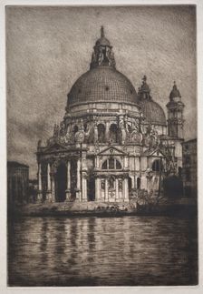 Santa Maria Della Salute #2, 1910. Creator: Mortimer Menpes (British, 1860-1938)