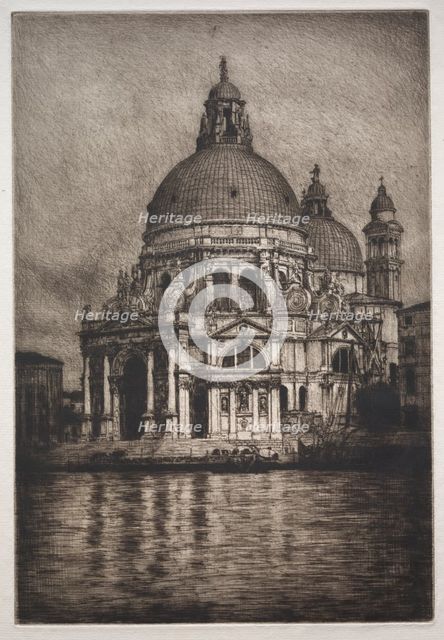 Santa Maria Della Salute #2, 1910. Creator: Mortimer Menpes (British, 1860-1938).