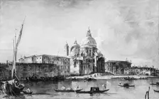 Santa Maria della Salute, mid- to late 1760s. Creator: Francesco Guardi