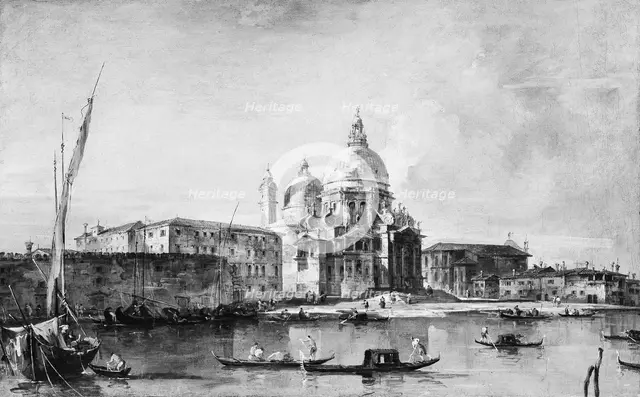 Santa Maria della Salute, mid- to late 1760s. Creator: Francesco Guardi.