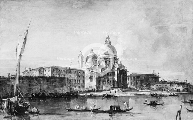 Santa Maria della Salute, mid- to late 1760s. Creator: Francesco Guardi.