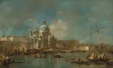 Santa Maria della Salute, c. 1770. Creator: Francesco Guardi