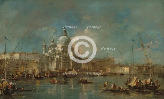 Santa Maria della Salute, c. 1770. Creator: Francesco Guardi.