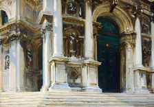 Santa Maria della Salute in Venice, 1909. Creator: Sargent, John Singer (1856-1925)