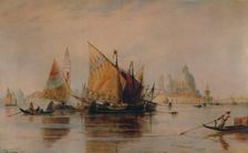 Santa Maria della Salute, Venice 1880, (1935). Artist: Thomas Bush Hardy