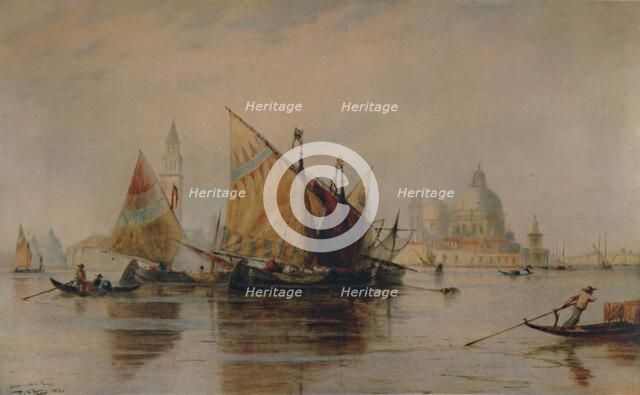 'Santa Maria della Salute, Venice', 1880, (1935). Artist: Thomas Bush Hardy.