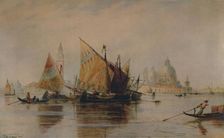 Santa Maria della Salute, Venice 1880, (1935). Artist: Thomas Bush Hardy