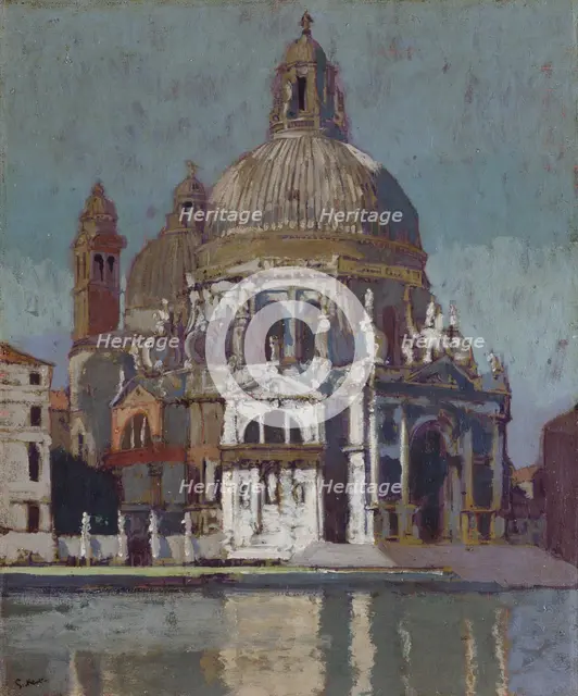Santa Maria della Salute, Venice, c1901. Creator: Walter Richard Sickert.
