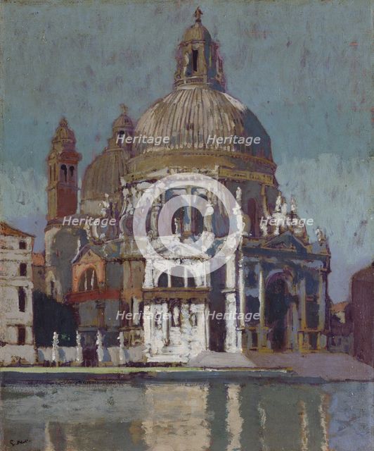 Santa Maria della Salute, Venice, c1901. Creator: Walter Richard Sickert.