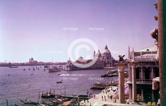 Santa Maria della Salute, Venice, Italy, c1955.  Creator: Arthur Charles Kirby Ware.