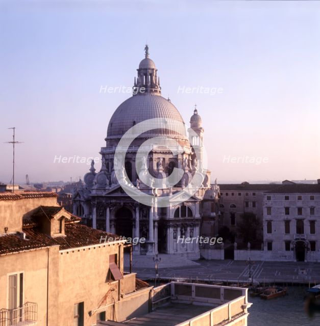 Santa Maria della Salute, Venice, Italy, c1955.  Creator: Arthur Charles Kirby Ware.