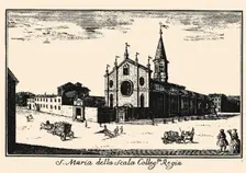 Santa Maria della Scala, Milan, c1745. Creator: Dal Re, Marcantonio (1697-1766)
