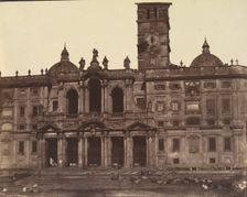 Santa Maria Maggiore, Rome, 1850s. Creator: Unknown