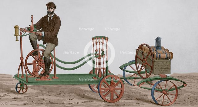 "Santa Rita, Animated Engine", Madrid, Spain, 1881. Creator: Tomás Carlos Capuz.