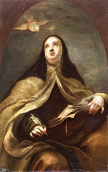 Santa Teresa, 1650. Creator: Francisco Herrera the Younger