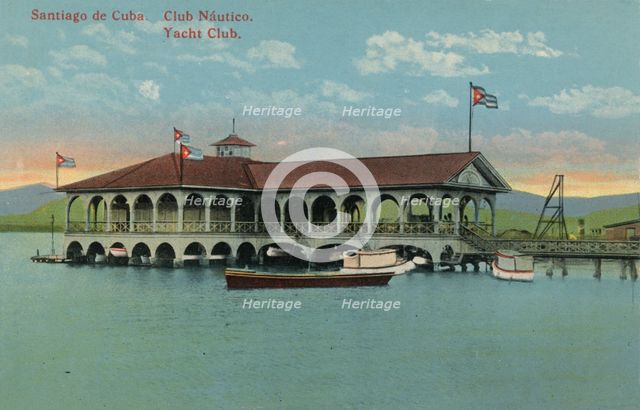 'Santiago de Cuba. Club Nautico. Yacht Club',c1910. Artist: Unknown.