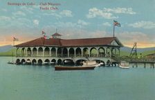 Santiago de Cuba. Club Nautico. Yacht Club c1910