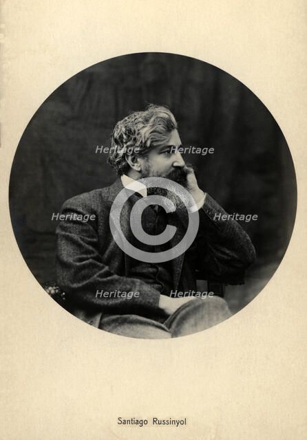 Santiago Rusiñol i Prats (1861-1931), Catalan playwrighter, novelist, painter and collector, memb…