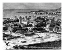 Sao Paulo, Luanda, Angola, 19th century. Artist: Alexandre de Bar