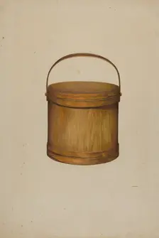 Sap Pail, c. 1938. Creator: G. A. Spangenberg