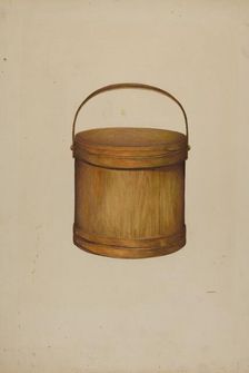 Sap Pail, c. 1938. Creator: G. A. Spangenberg