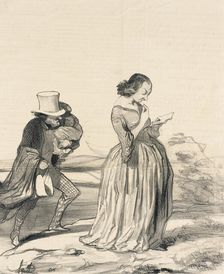 Saperlotte!...que je voudrais...que ma femme ait fini.., 1844. Creator: Honore Daumier