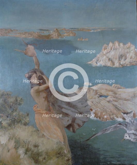 Sapho, 1894. Creator: Ernest Cornelis Ary Renan.