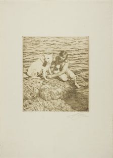 Sappo, 1917. Creator: Anders Leonard Zorn