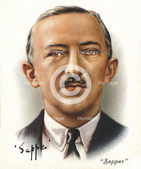 'Sapper' (Lt-Col Cyril McNeile), 1937. Artists: Unknown, WD & HO Wills.
