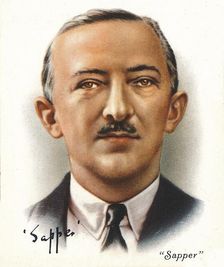 Sapper (Lt-Col Cyril McNeile), 1937. Artists: Unknown, WD & HO Wills