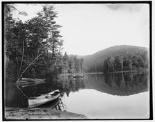 Sapphire Lake, Sapphire, N.C., (1902?). Creator: William H. Jackson