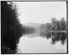 Sapphire Lake, Sapphire, N.C., (1902?). Creator: William H. Jackson