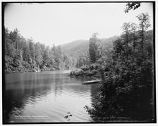 Sapphire Lake, Sapphire, N.C., c1902. Creator: William H. Jackson