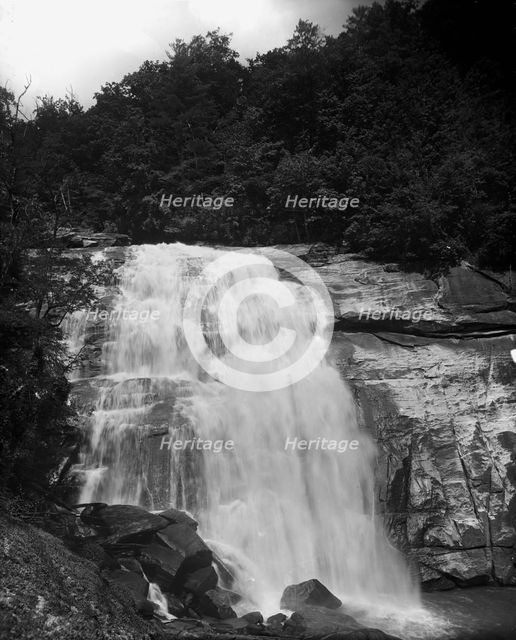 Sapphire, N.C., Horse Pasture Falls, between 1890 and 1906. Creator: Unknown.