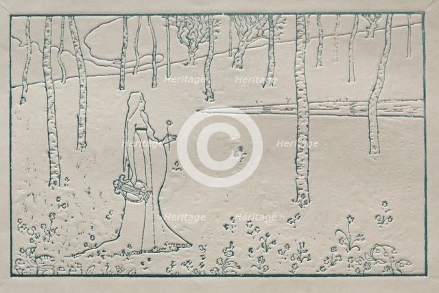 Sappho, 1895. Creator: Maurice Dumont (French, 1870-1899).