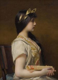 Sappho, . Creator: Lefebvre, Jules Joseph (1836-1911)