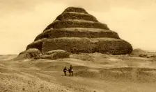 Saqqara - The Step Pyramid c1918-c1939. Creator: Unknown