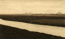 Saqqara - The Pyramids of Dashur c1918-c1939. Creator: Unknown