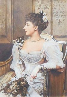 S.A.R. la Princesse Maud de Galles c1900. Creator: Paul Dujardin