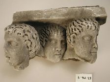 Sarcophagus Fragment, 4th century. Creator: Unknown