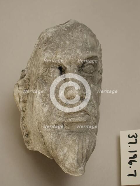 Sarcophagus Fragment, 4th century. Creator: Unknown.