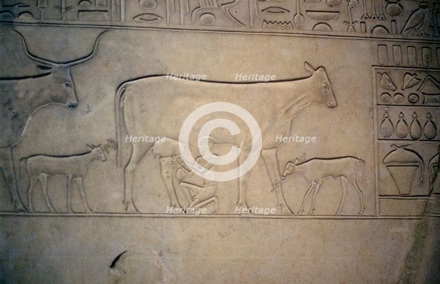 Sarcophagus, Middle Kingdom, Ancient Egyptian, c2040-1786 BC. Artist: Unknown