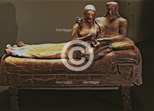 Sarcophagus with a couple, from Cerveteri.