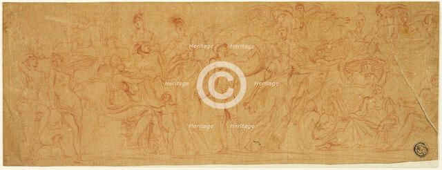 Sarcophagus with Judgement of Paris, n.d. Creator: Pierre Brebiette.