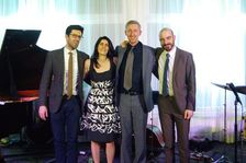 Sara Dowling and Dario Di Lecce, Watermill Jazz Club, Dorking, Surrey, 2.12.19. Creator: Brian O'Connor