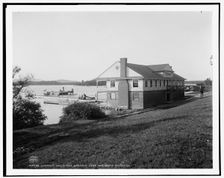 Saranac Inn, Upper Saranac Lake, Adirondack Mountains, c1904. Creator: Unknown