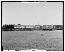 Saranac Inn, Upper Saranac Lake, Adirondack Mountains, c1903. Creator: Unknown